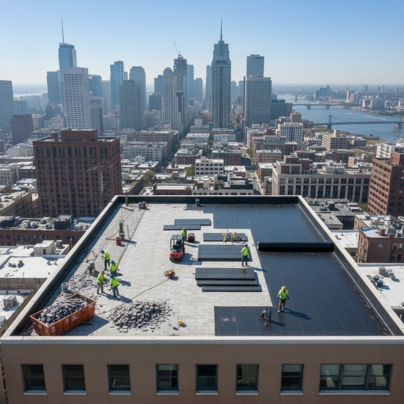 Flat Roof Replacement detail