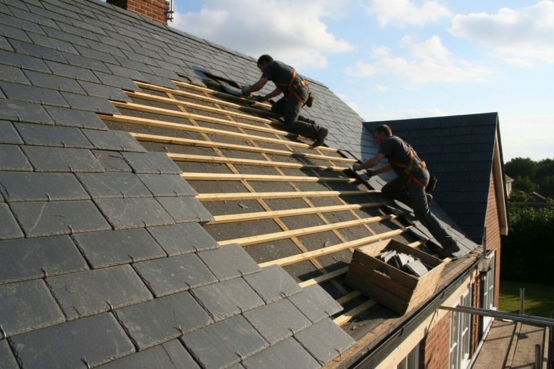 Slate Shingles Repair detail
